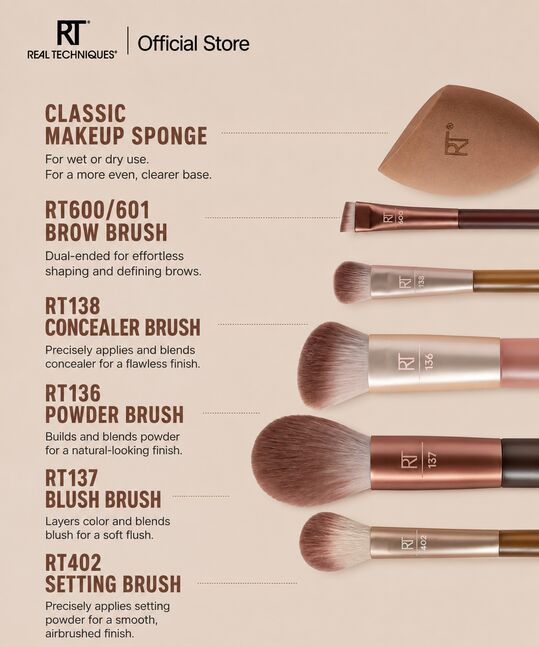 New Nudes set with Miracle Complexion Sponge Bundle - 4