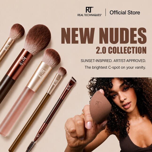 New Nudes set with Miracle Complexion Sponge Bundle - 2