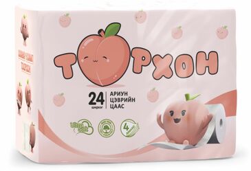 Тоорхон 24ш ариун цэврийн цаас