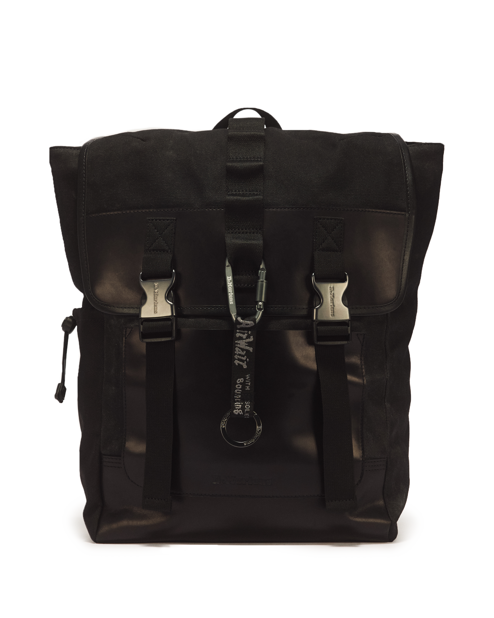 UTILITY BACKPACK BLACK WAXED CANVAS