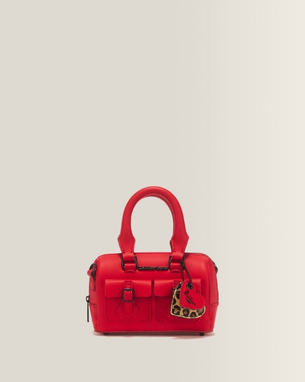 MINI TOP HANDLE BAG DMS RED
