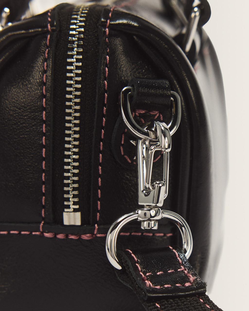 MINI TOP HANDLE BAG BLACK