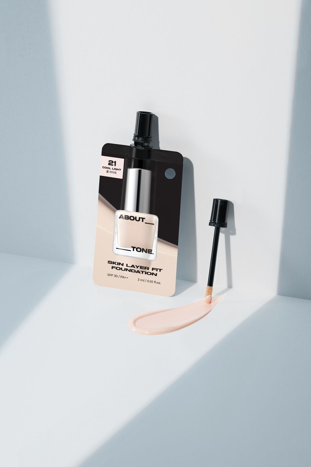 "ABOUT TONE SKIN LAYER FIT FOUNDATION SPOUTER POUCH  "