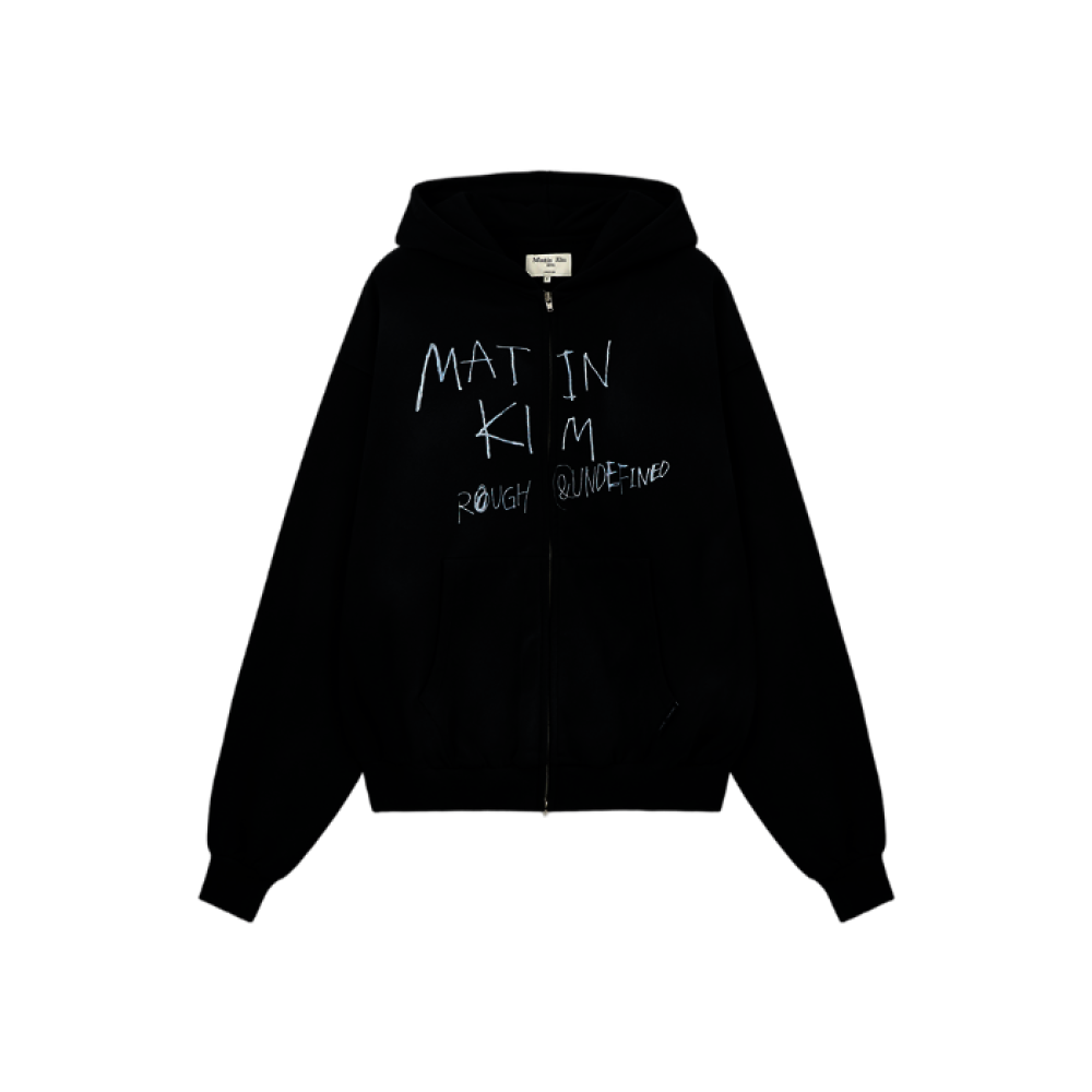 VINTAGE WASHED GRAFFITI HOODY ZIP UP