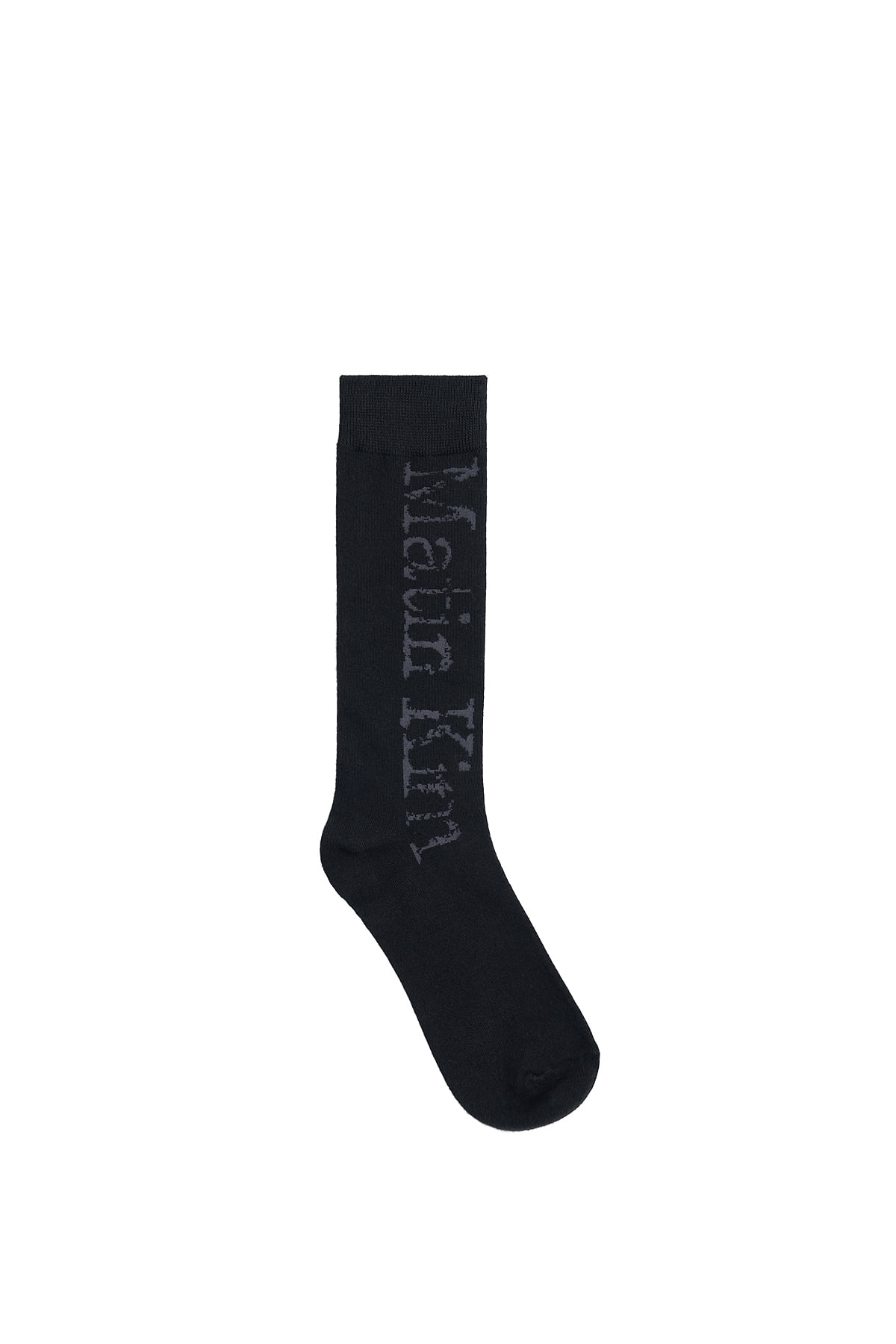 CRACKED LOGO JACQUARD SOCKS