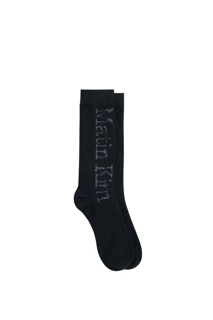 CRACKED LOGO JACQUARD SOCKS