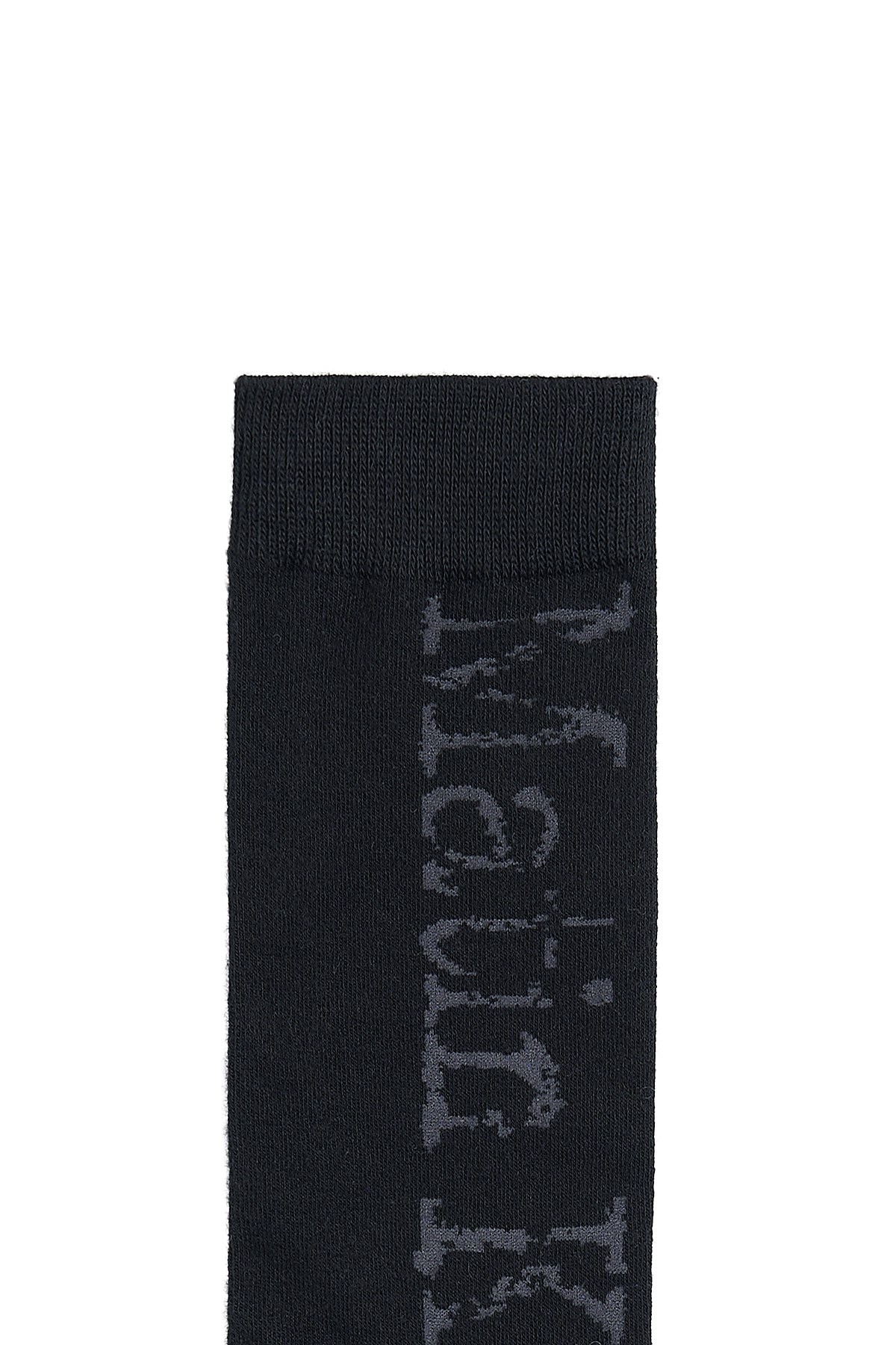CRACKED LOGO JACQUARD SOCKS