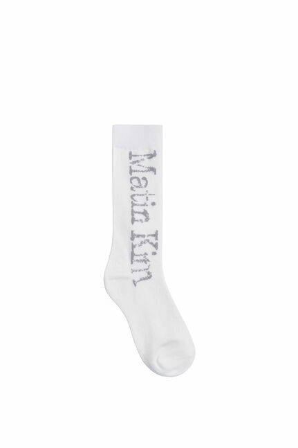 CRACKED LOGO JACQUARD SOCKS
