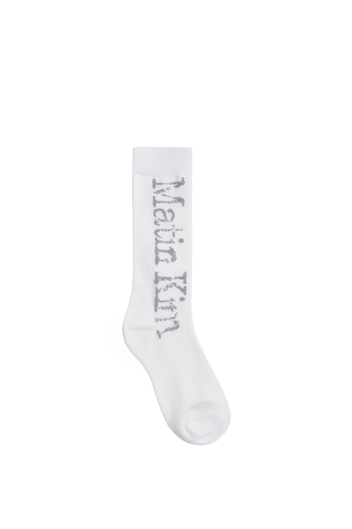 CRACKED LOGO JACQUARD SOCKS
