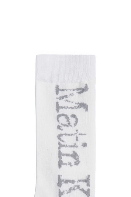 CRACKED LOGO JACQUARD SOCKS