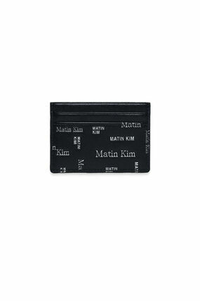 MATIN ALL-OVER LOGO CARD WALLET