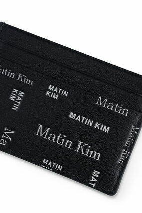 MATIN ALL-OVER LOGO CARD WALLET