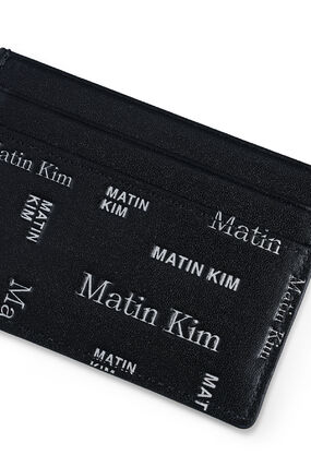 MATIN ALL-OVER LOGO CARD WALLET