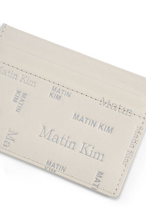 MATIN ALL-OVER LOGO CARD WALLET