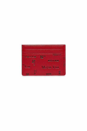 MATIN ALL-OVER LOGO CARD WALLET