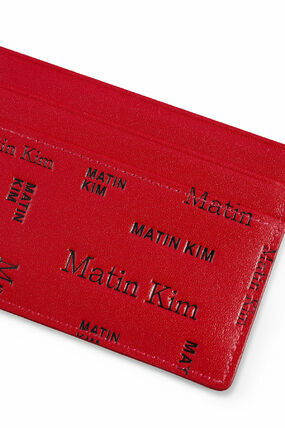 MATIN ALL-OVER LOGO CARD WALLET