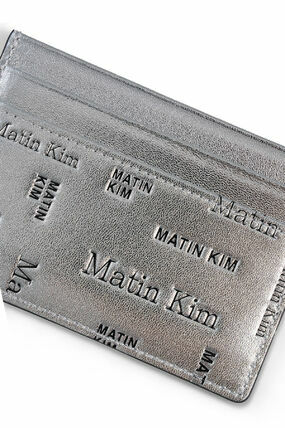 MATIN ALL-OVER LOGO CARD WALLET