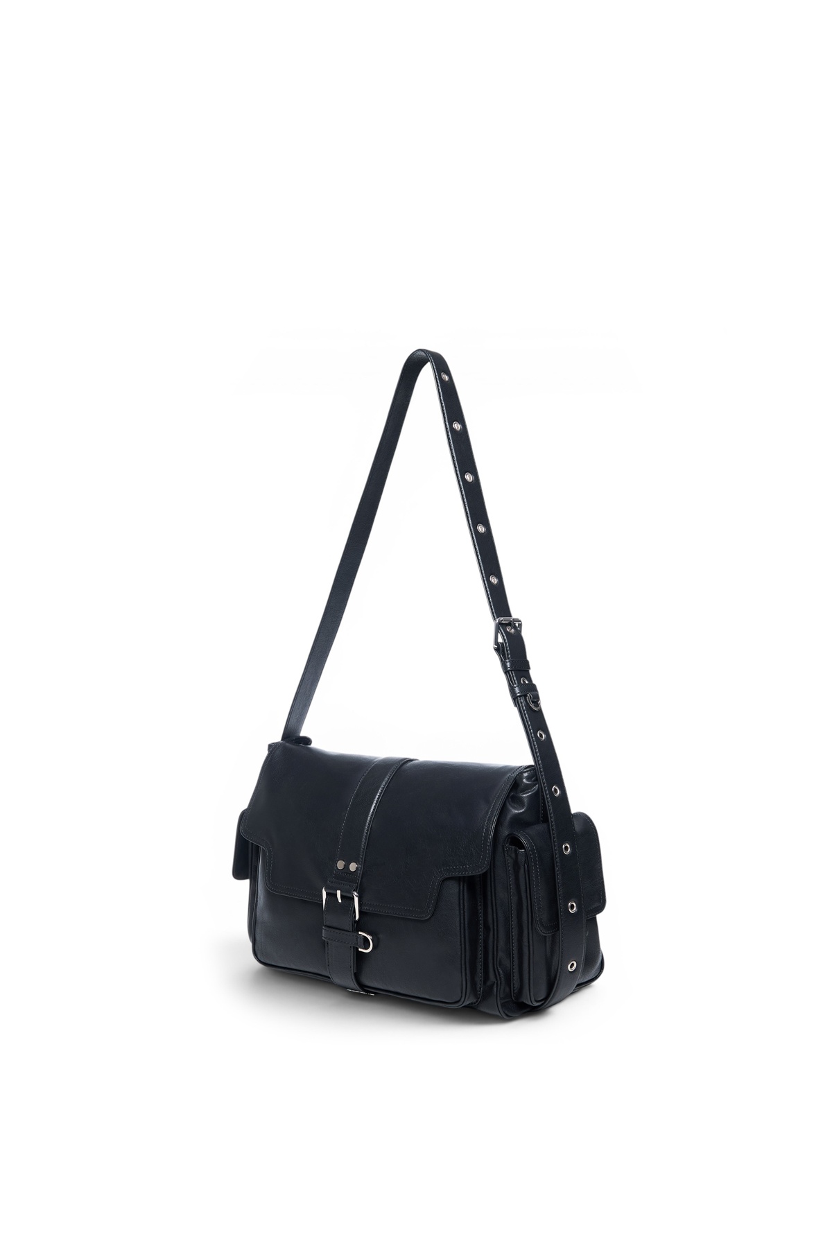 DUAL POCKET MESSENGER BAG