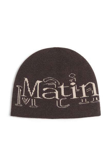 STROKE LOGO JACQUARD BEANIE
