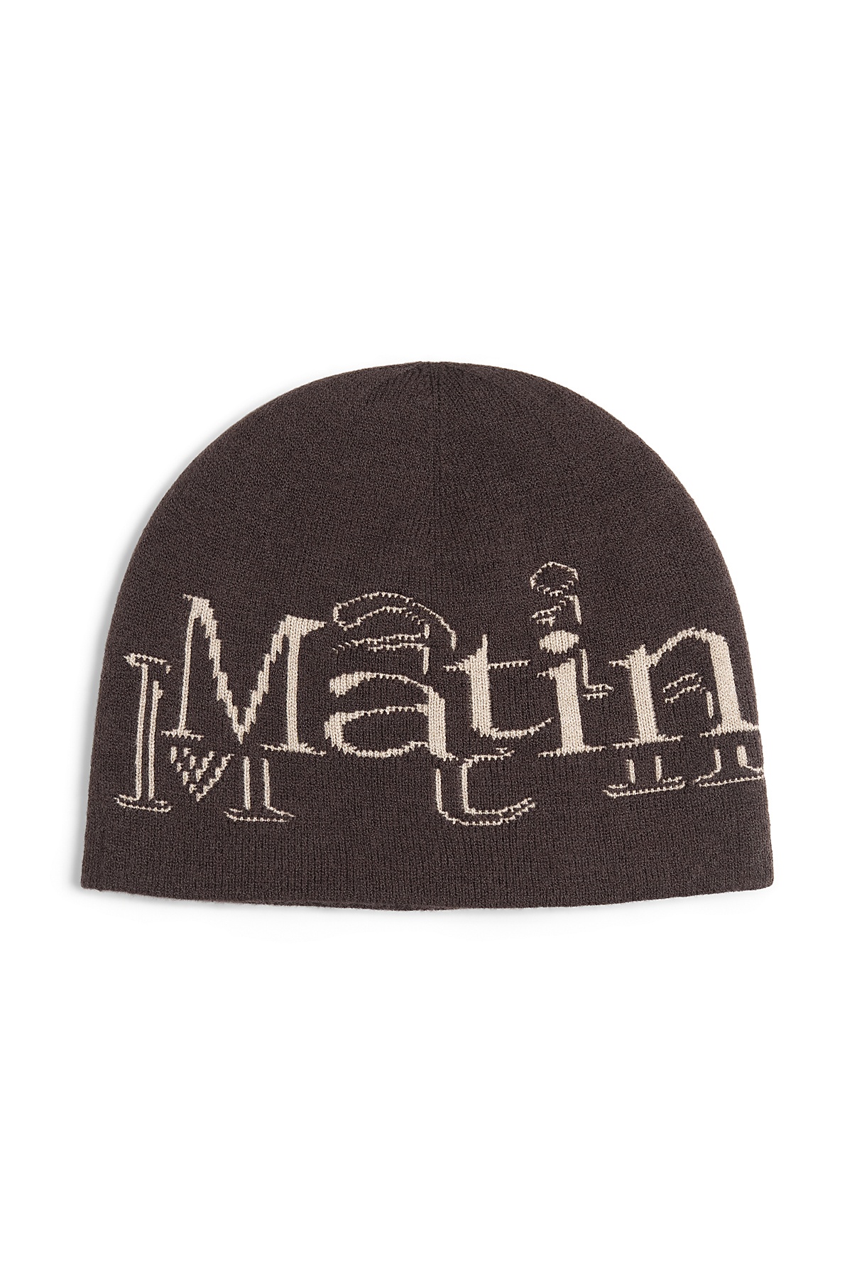 STROKE LOGO JACQUARD BEANIE
