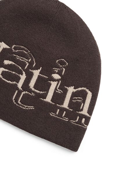 STROKE LOGO JACQUARD BEANIE
