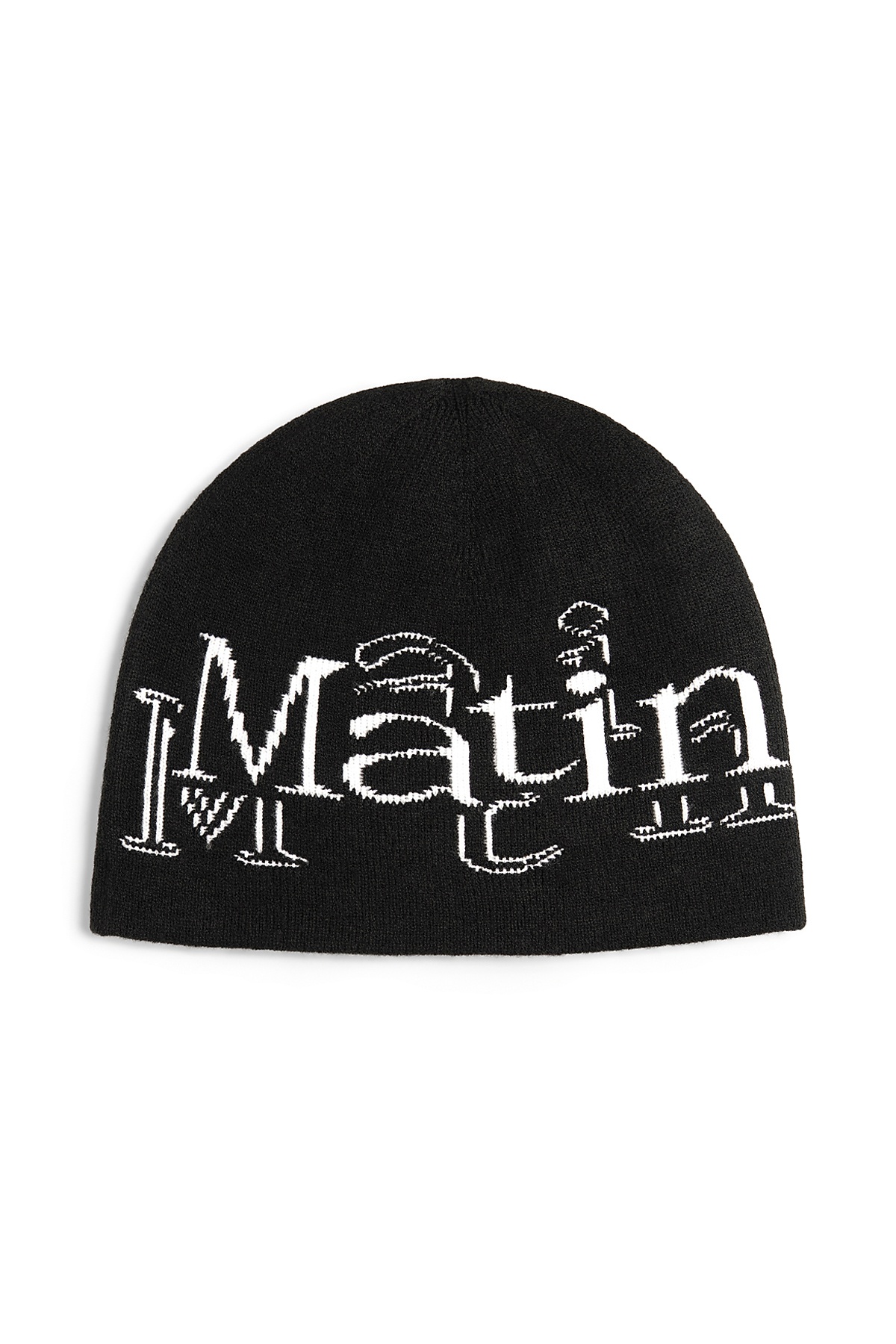 STROKE LOGO JACQUARD BEANIE