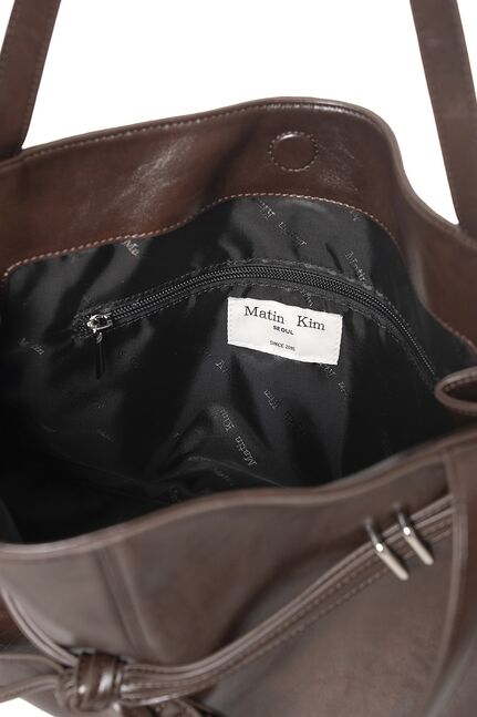 DROP TAIL MELLOW BIG SHOULDER BAG