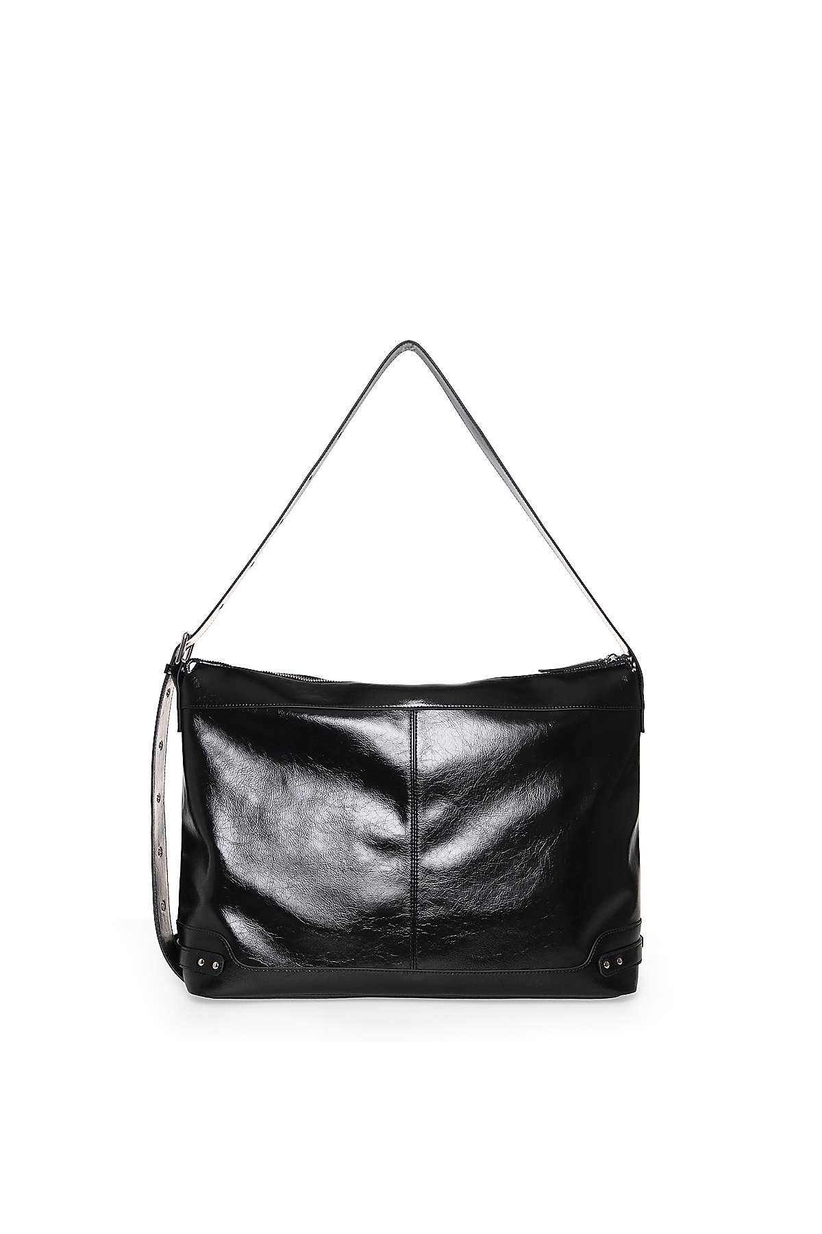 SIDE BUCKLE BIKER BIG BAG