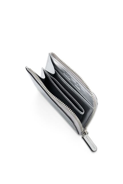 MATIN ALL-OVER LOGO HALF ROUND ZIP WALLET