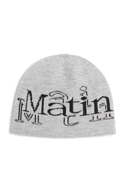 STROKE LOGO JACQUARD BEANIE