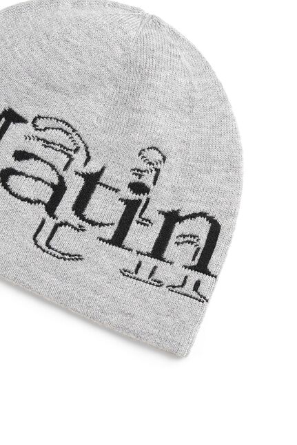 STROKE LOGO JACQUARD BEANIE