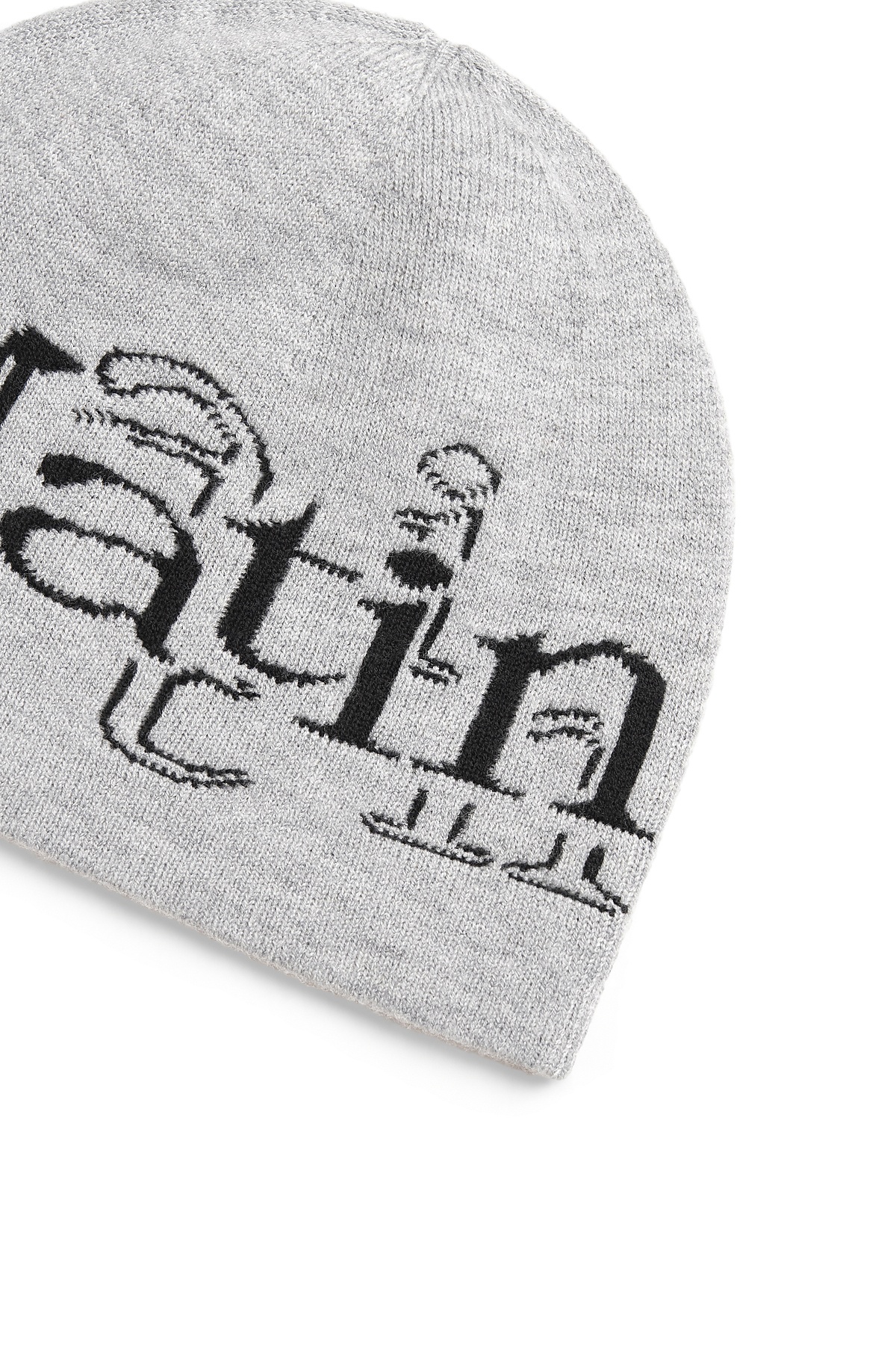 STROKE LOGO JACQUARD BEANIE