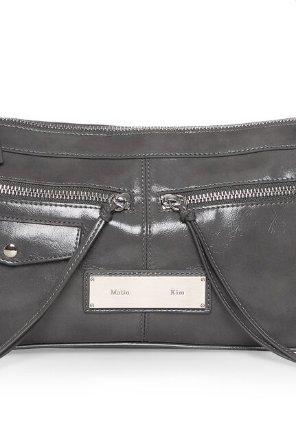 SIDE BUCKLE BIKER SHOULDER BAG