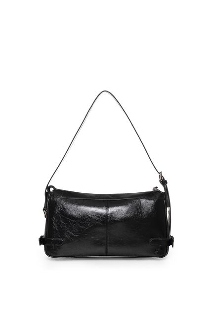 SIDE BUCKLE BIKER SHOULDER BAG