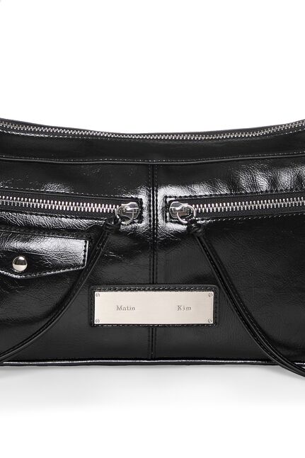 SIDE BUCKLE BIKER SHOULDER BAG