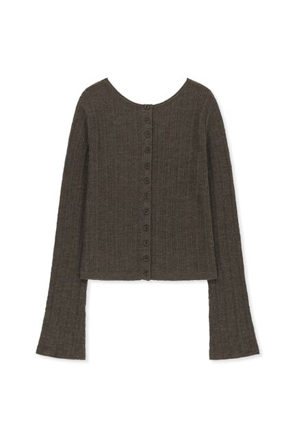 TWO WAY TEXTURE KNIT TOP