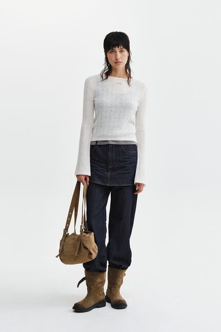 TWO WAY TEXTURE KNIT TOP