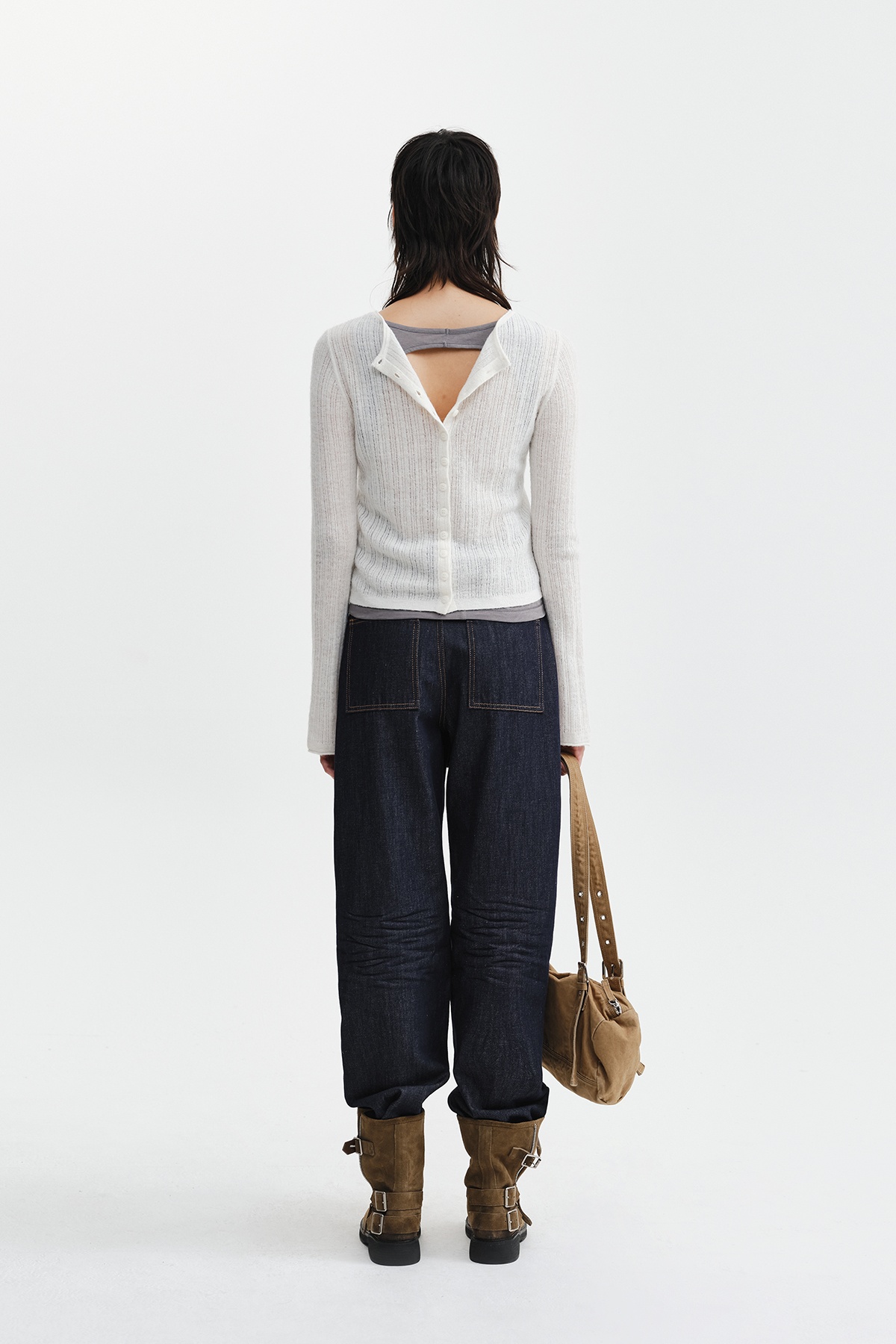 TWO WAY TEXTURE KNIT TOP