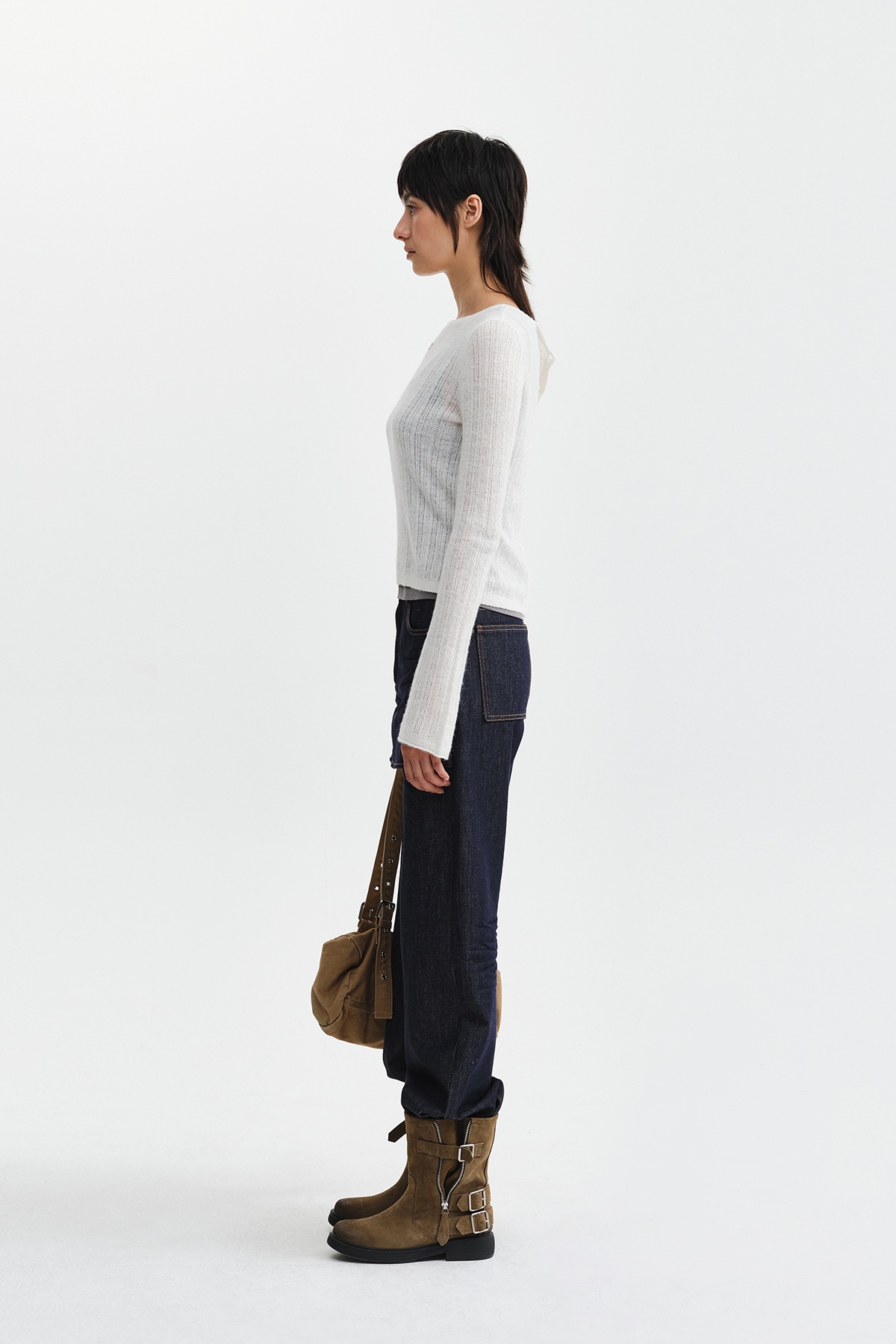TWO WAY TEXTURE KNIT TOP