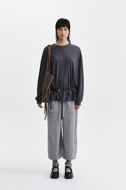 LEG WARMER KNIT JOGGER PANTS