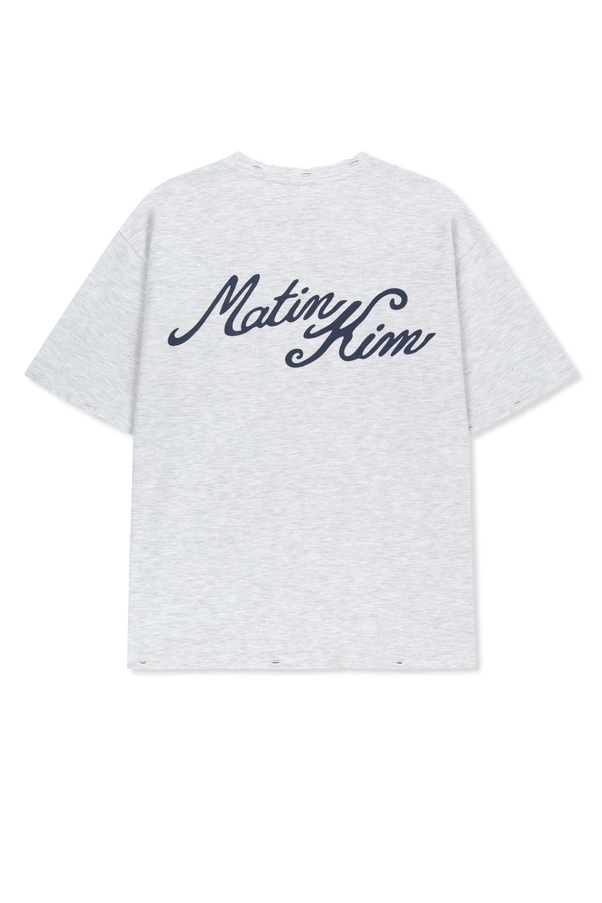 CALLIGRAPHY BACK LOGO POCKET TOP