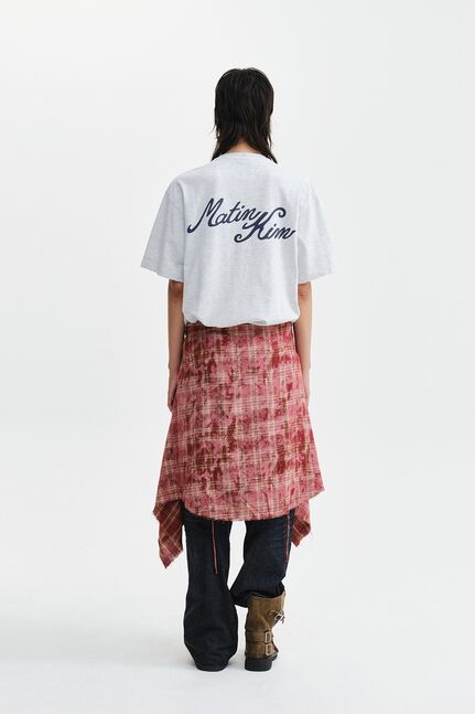 CALLIGRAPHY BACK LOGO POCKET TOP