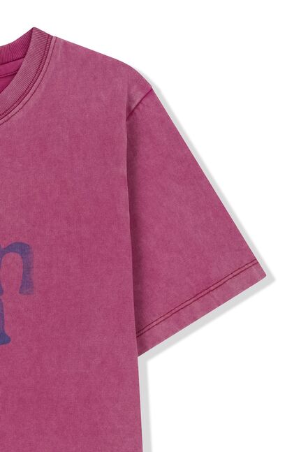 ROUND LOGO GRAFFITI SLIM TOP