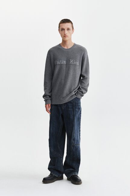 MATIN APPLIQUE LOGO KNIT PULLOVER