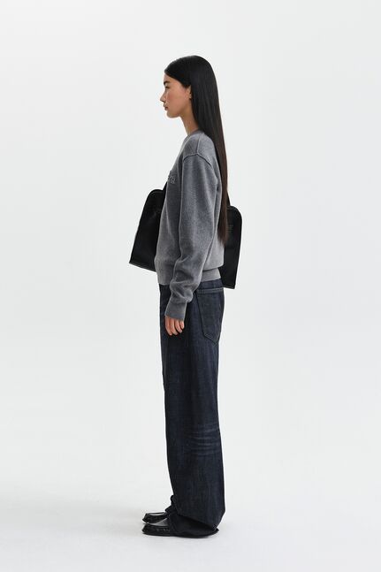 MATIN APPLIQUE LOGO KNIT PULLOVER