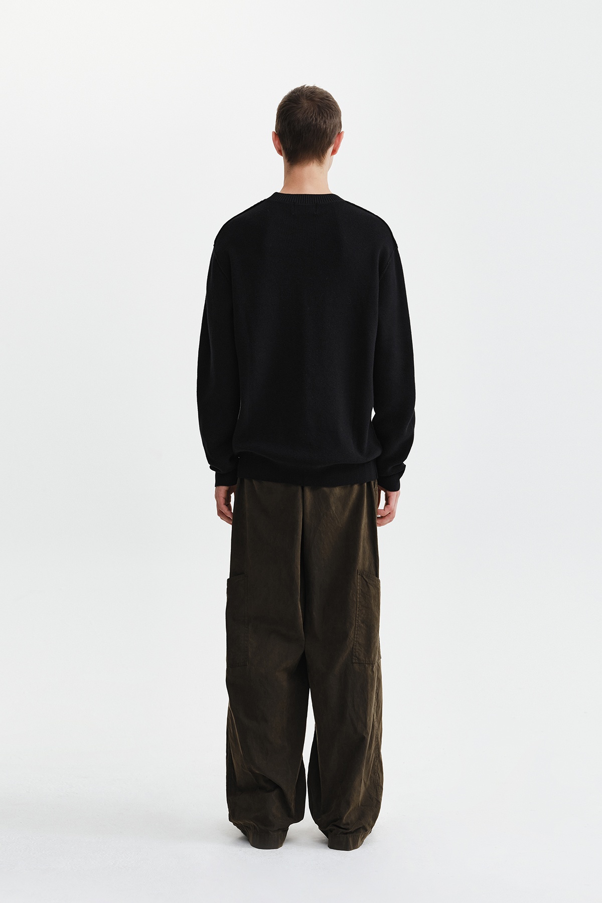 MATIN APPLIQUE LOGO KNIT PULLOVER