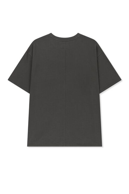 DIAGONAL CUT LOGO TOP