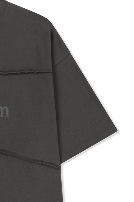 DIAGONAL CUT LOGO TOP