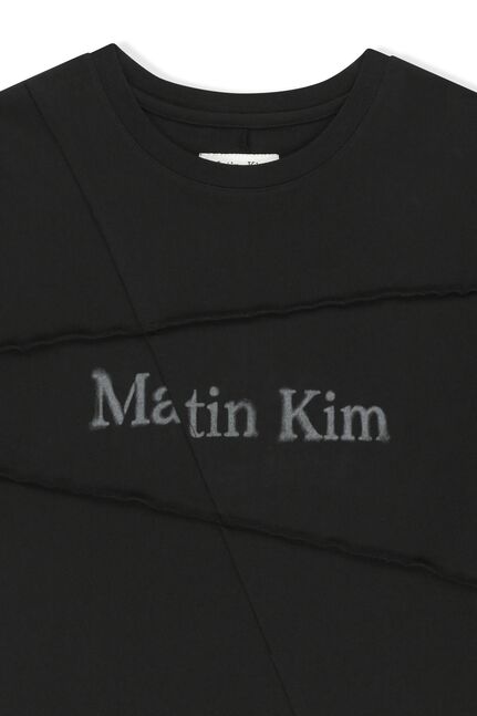 DIAGONAL CUT LOGO TOP