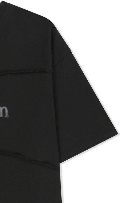 DIAGONAL CUT LOGO TOP